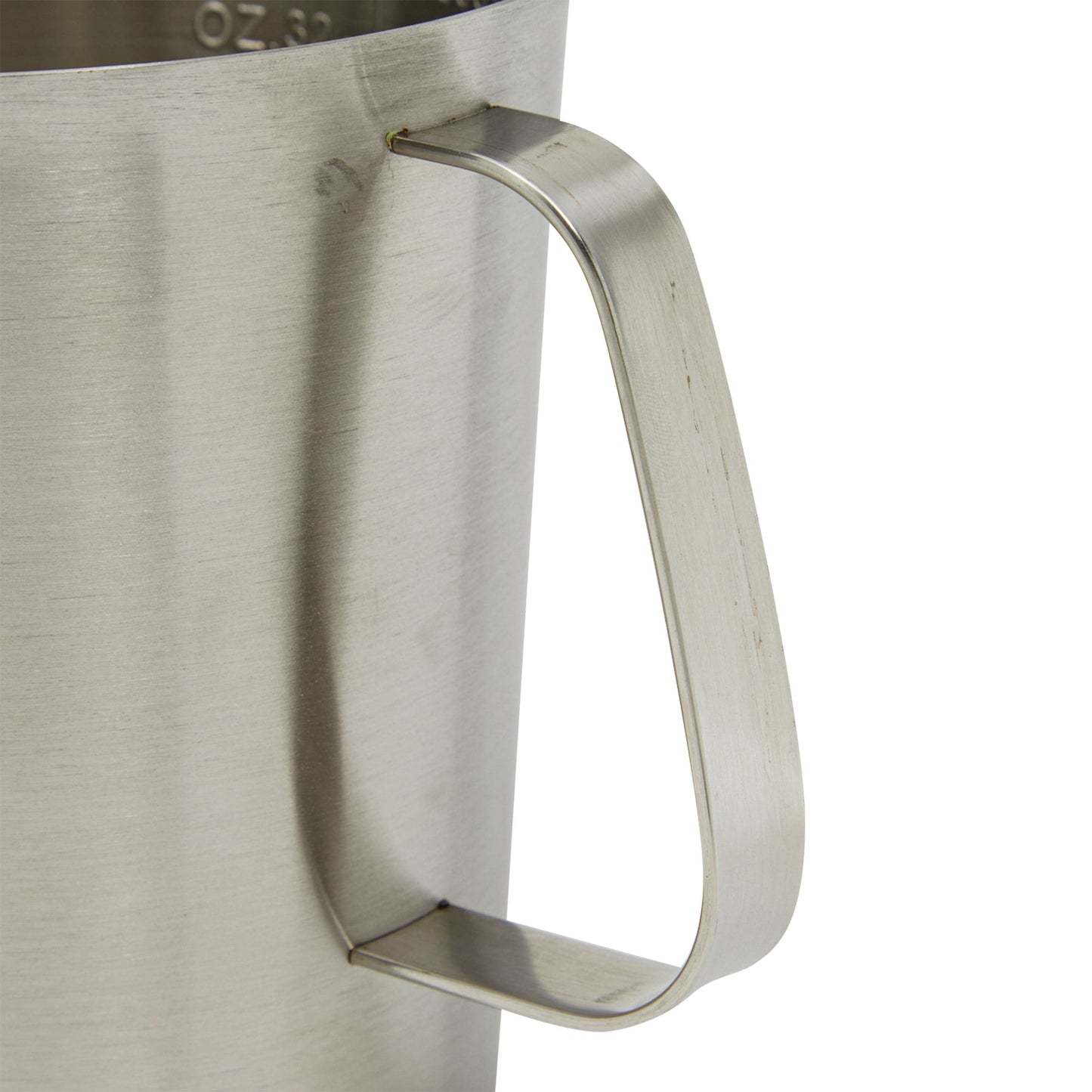 32 oz Stainless Steel Measuring Cup with Handle, 4 Cup Metal Pitcher with Ounces and Milliliters Marking (1000 ml)