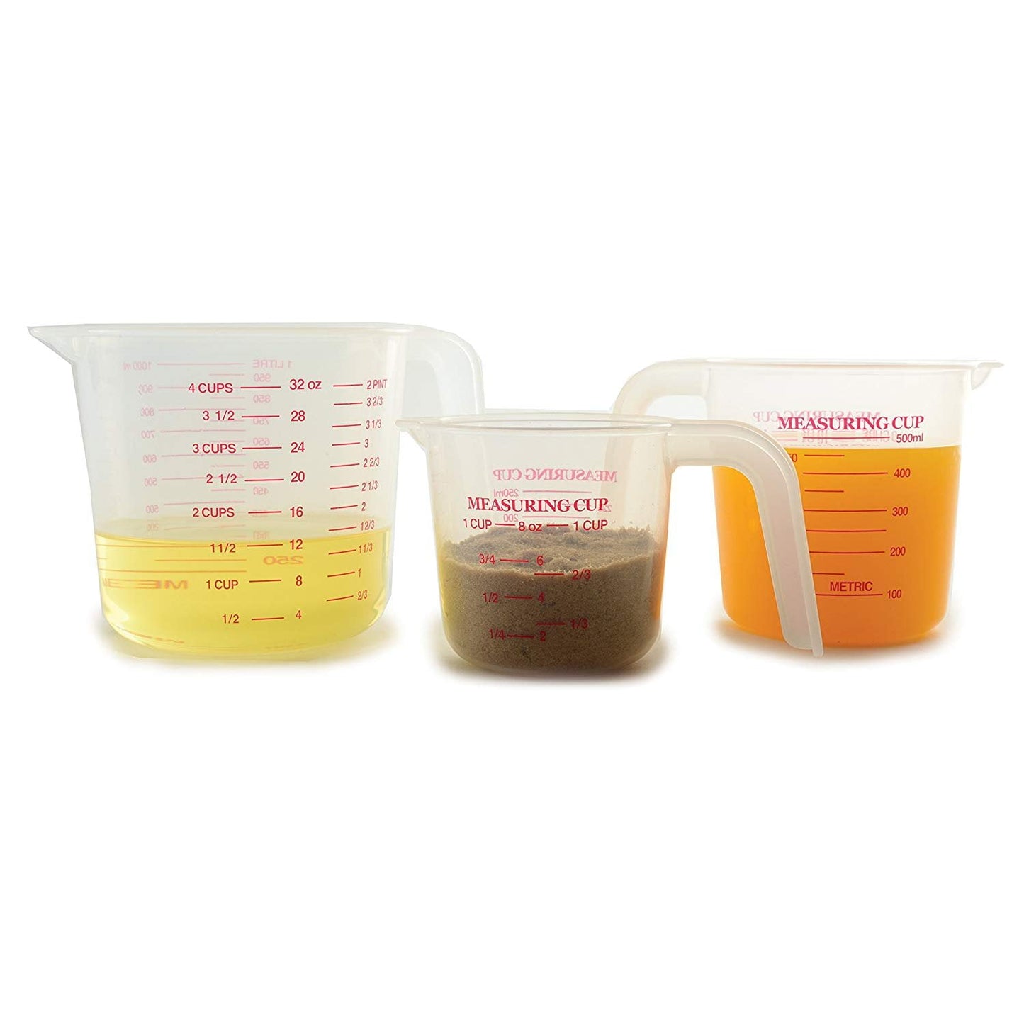 Norpro 4-Cup Capacity Plastic Measuring Cup