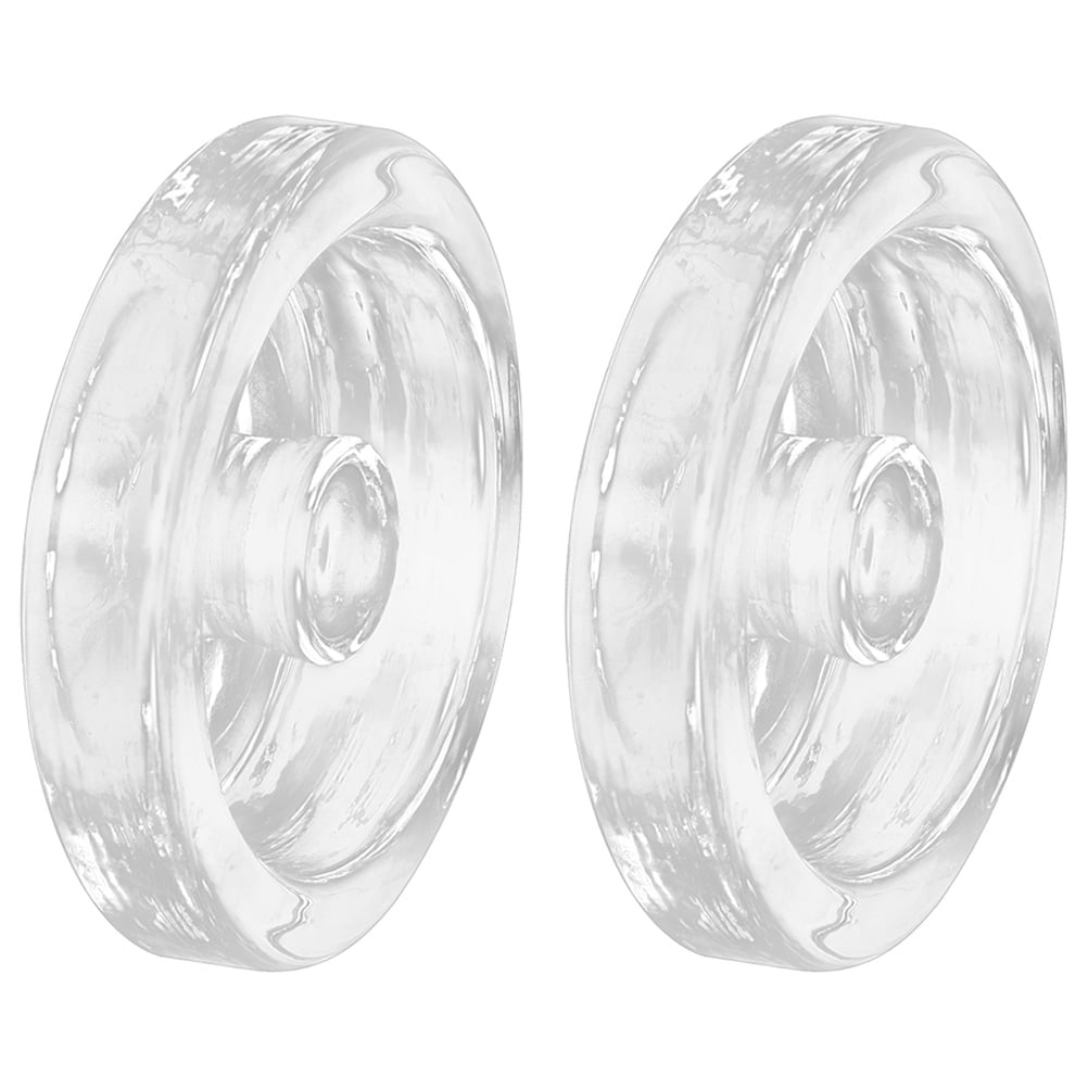 2Pcs Glass Fermentation Weights with Handle Pickle Bottle Glass Weight for Wide Mouth Jar