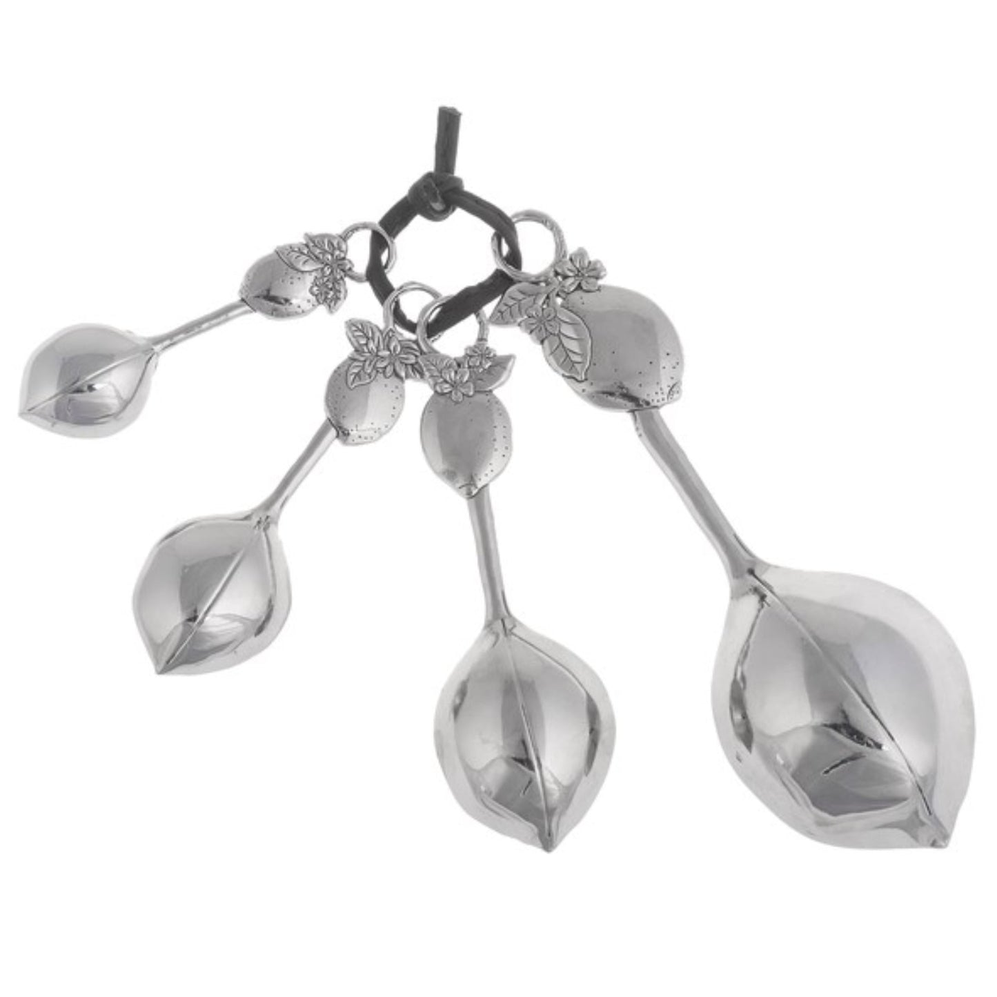 Ganz 4-Piece Measuring Spoons Set, Zesty Lemons