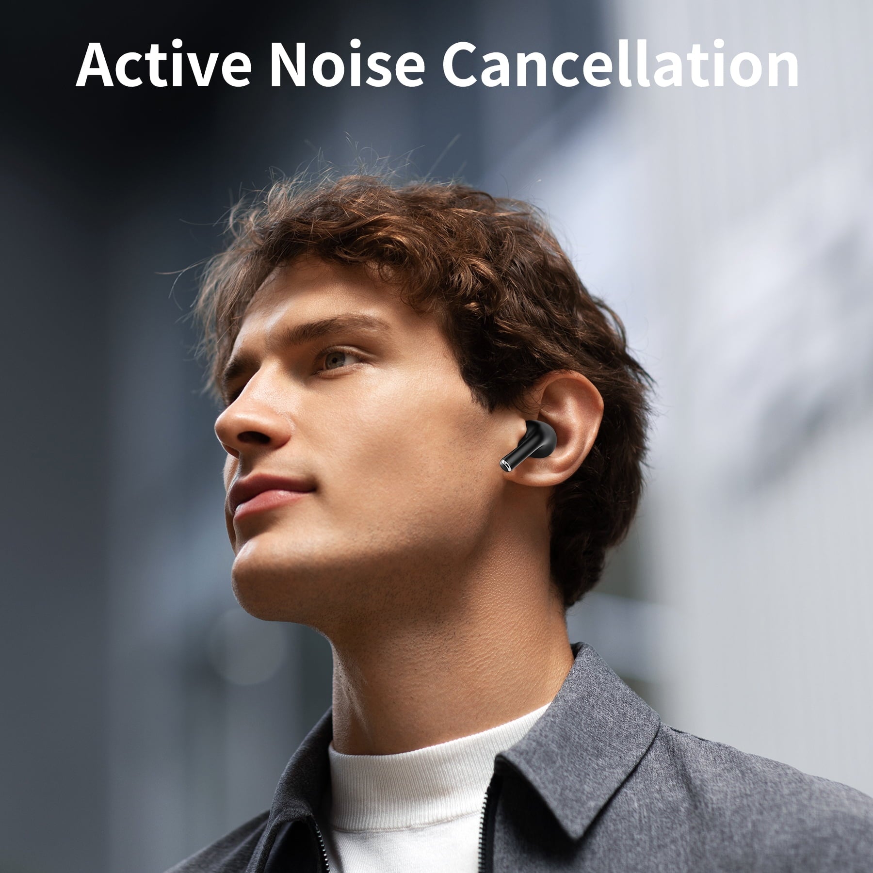 VEAT00L A9 ANC+ENC Earbuds with Smart Touch Screen,Bluetooth 5.4, HiFi Stereo Multiple EQ settings