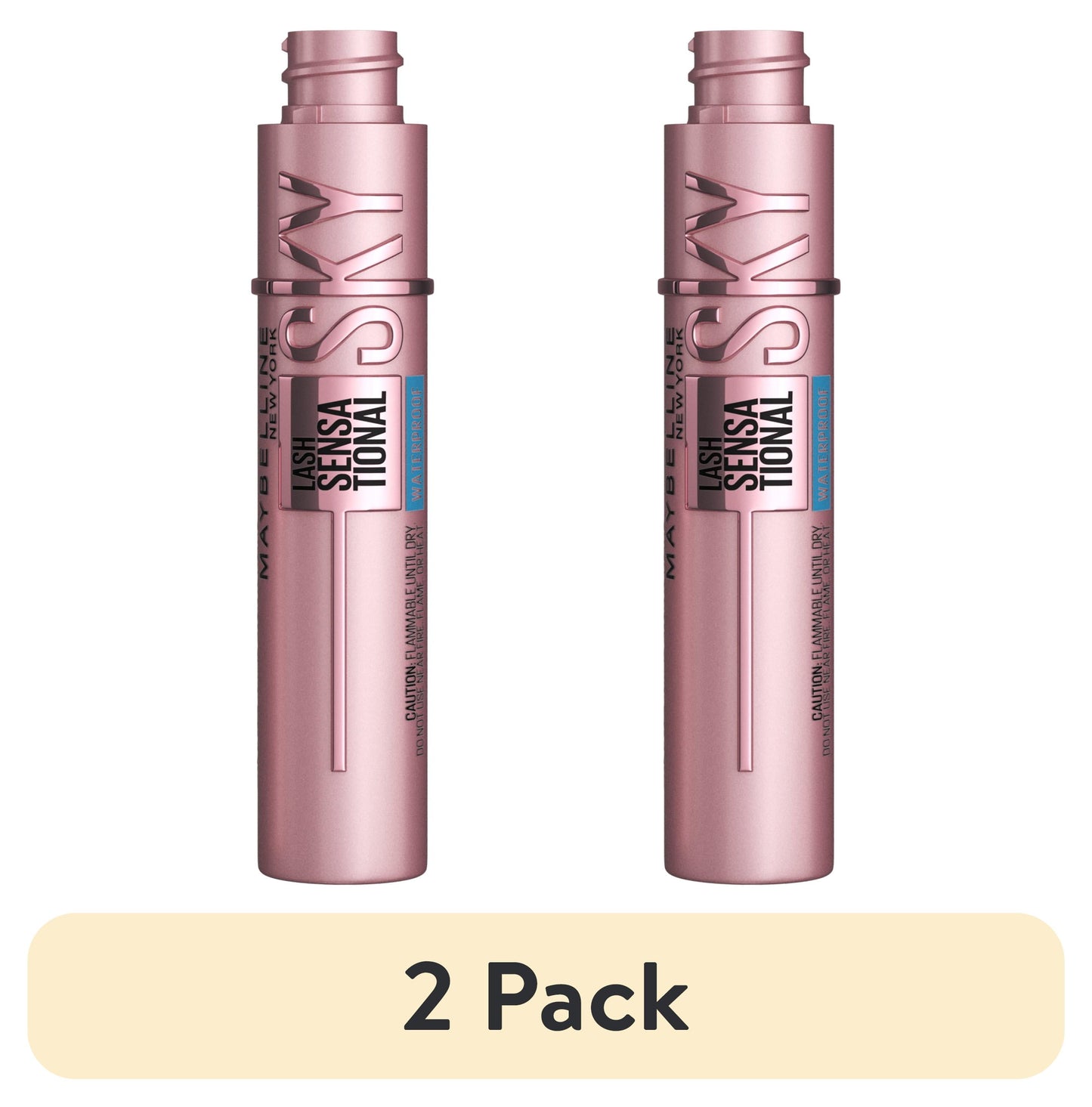 Maybelline Lash Sensational Sky High Washable Mascara, True Brown