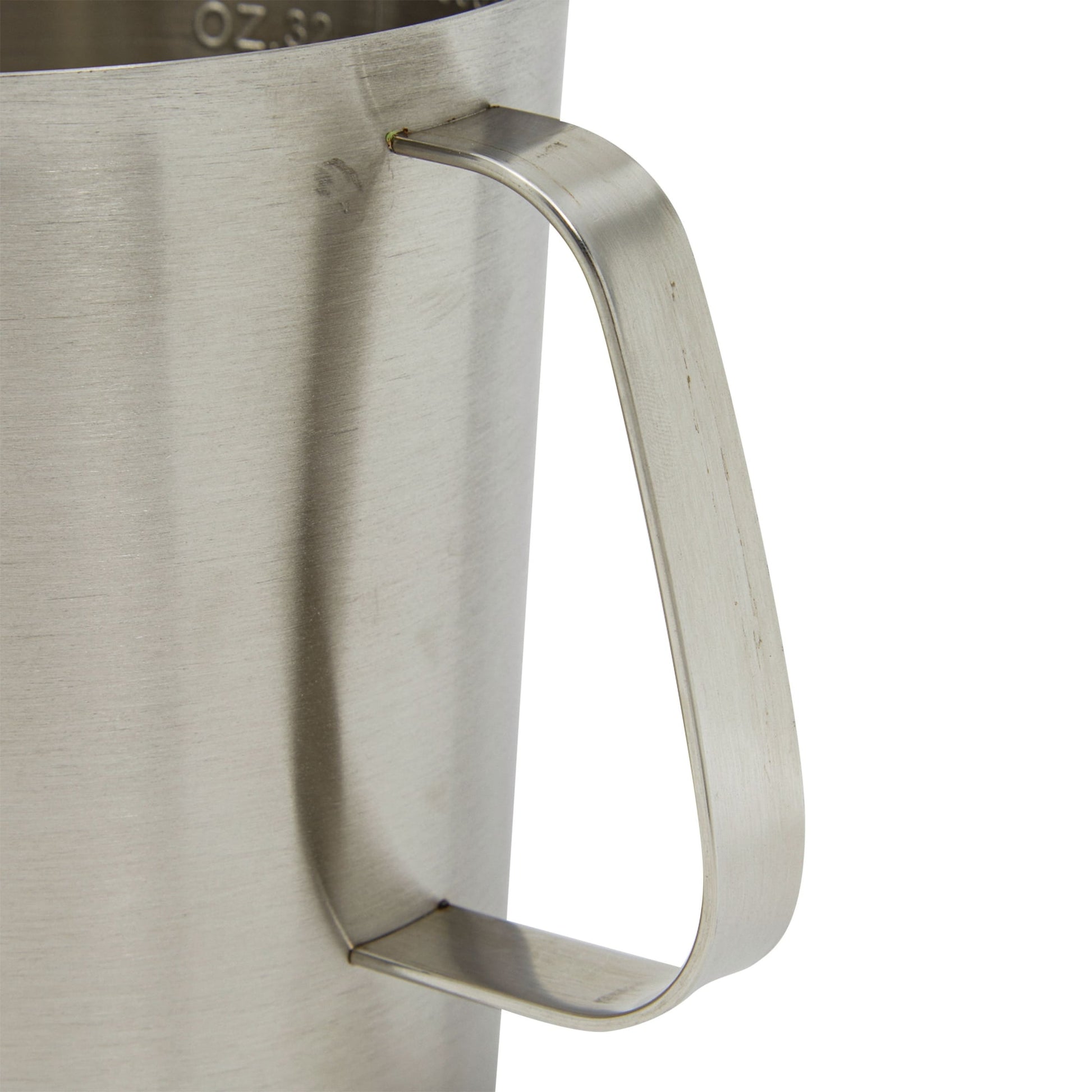 32 oz Stainless Steel Measuring Cup with Handle, 4 Cup Metal Pitcher with Ounces and Milliliters Marking (1000 ml)