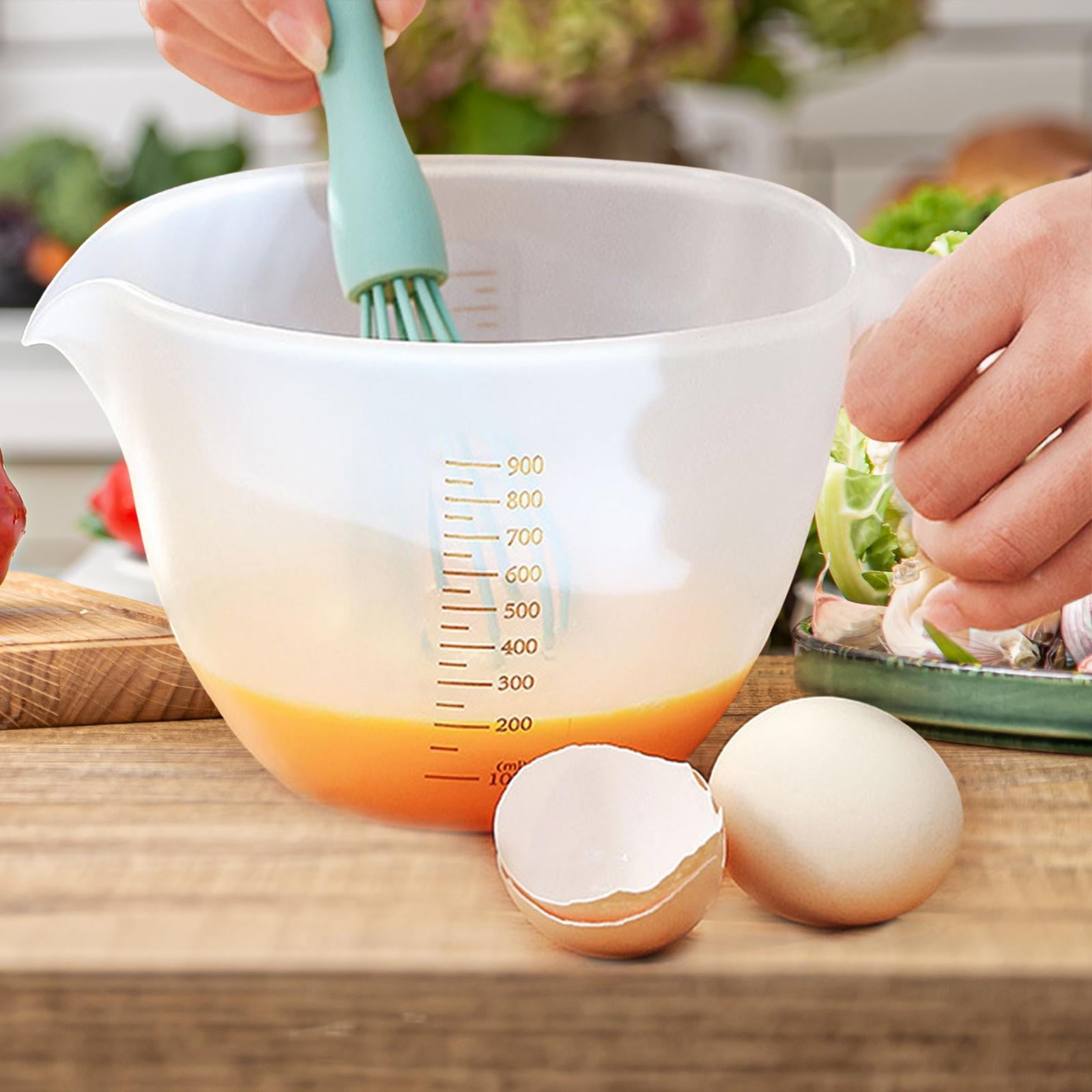 Measuring Cup Thicken Handle Large Capacity Double Sided Durable Sturdy Filter Measuring Cups for Home Living Tool Accessory