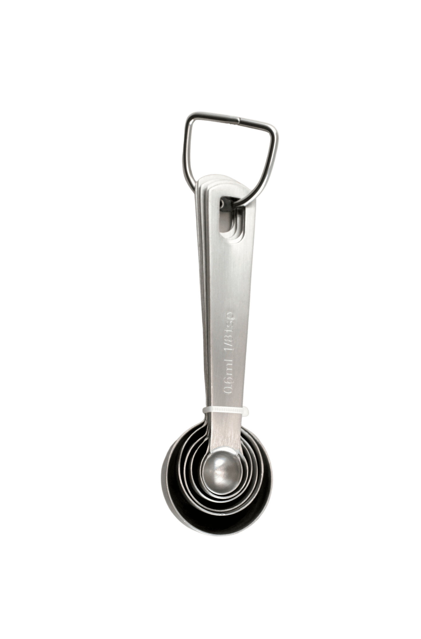 6-Piece Stainless Steel Measuring Spoons Set – 18/8 Rustproof Metal Spoons with Engraved Markings – Dishwasher Safe Nested Set for Baking, Cooking, Spices, Dry and Liquid Ingredients