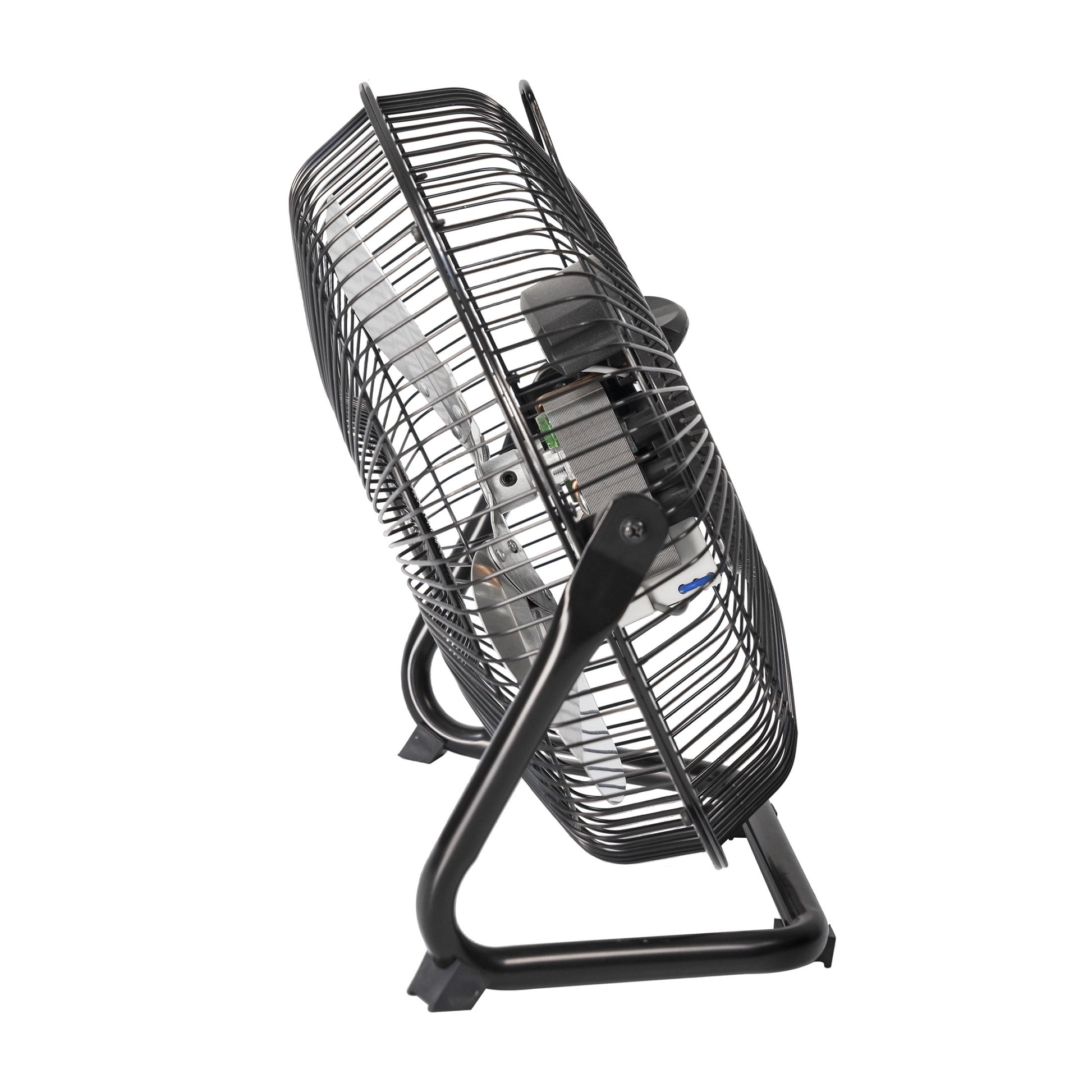 Mainstays 9" 3-Speed High Velocity Wall Mountable Black New Floor Fan