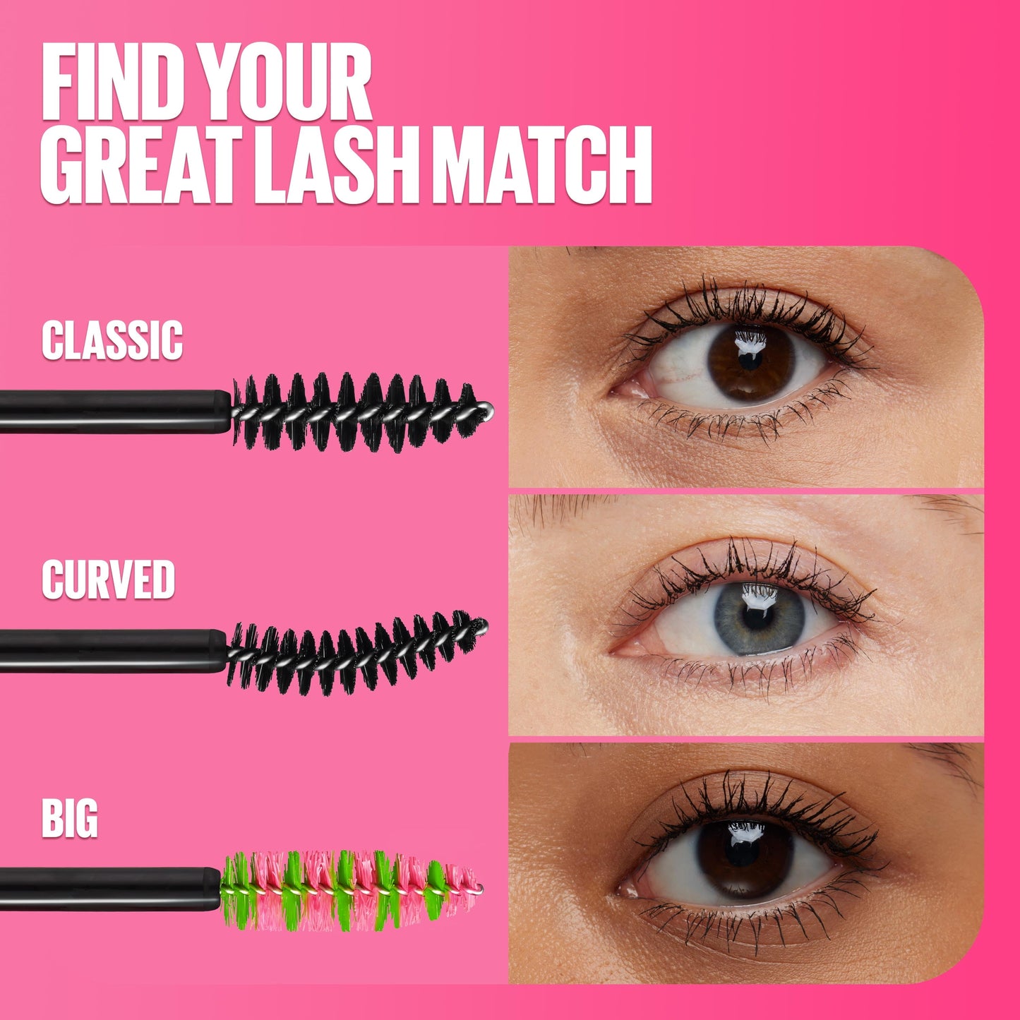 Maybelline Great Lash Lots of Lashes Washable Mascara, Brownish Black, 0.43 fl oz