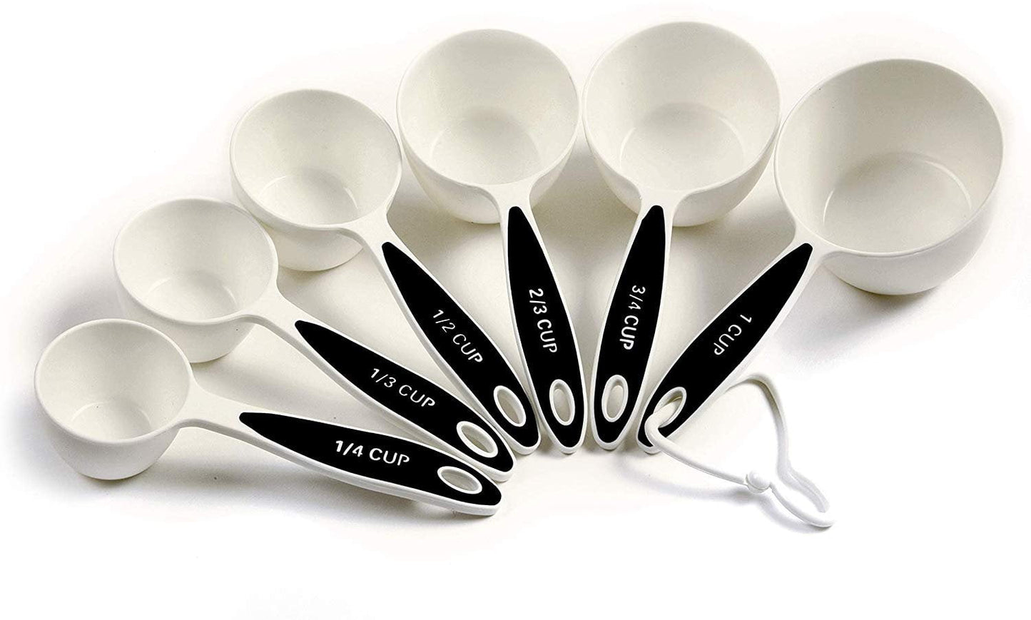 Norpro Grip-Ez Measuring Cup Set Of 6 New Bpa Free Plastic Comfortable Grip