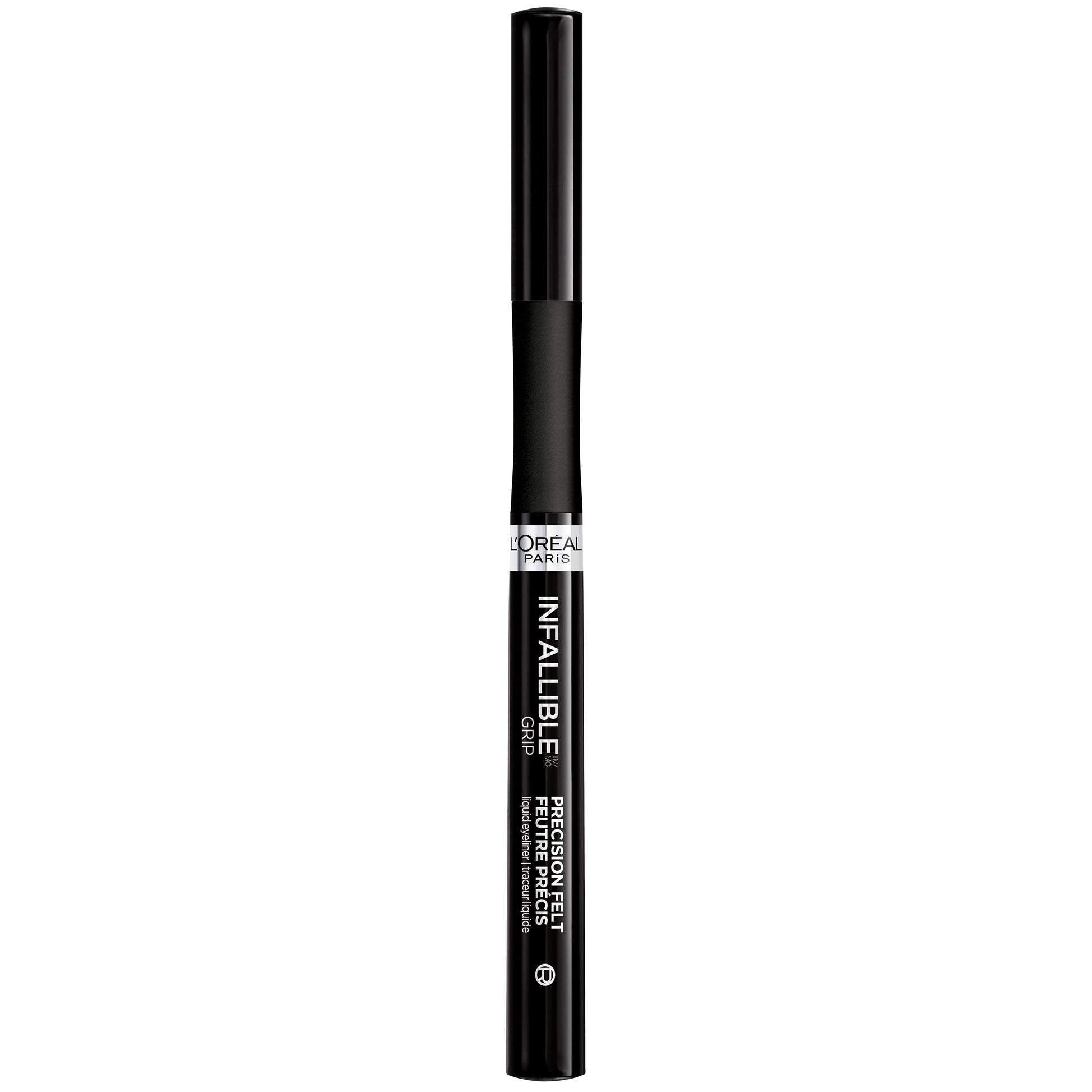 L'Oreal Paris Infallible Precision Felt Waterproof Eyeliner, Black, 0.03 fl oz