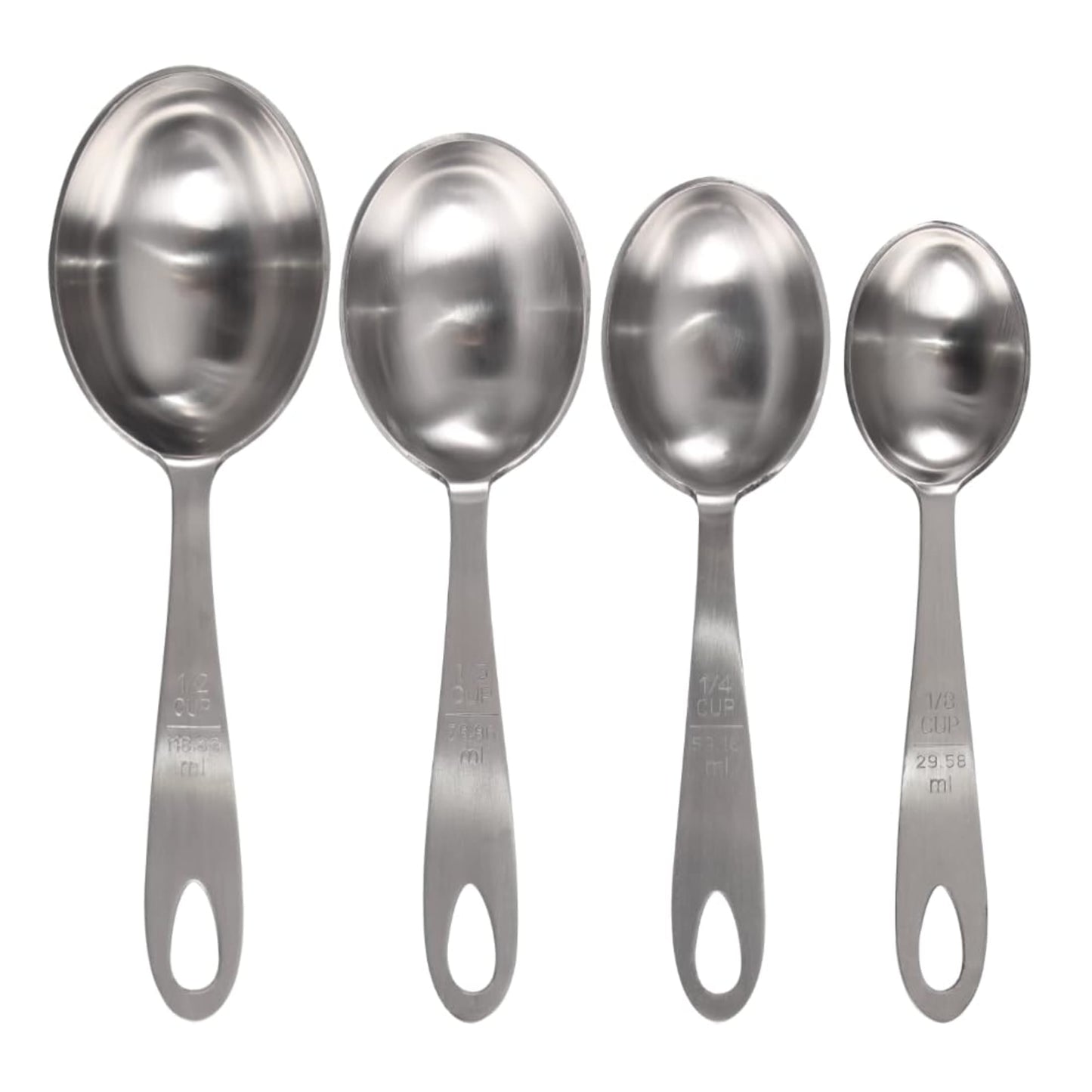 Lindy's 4-Pc Stainless Steel Measuring Scoop Set