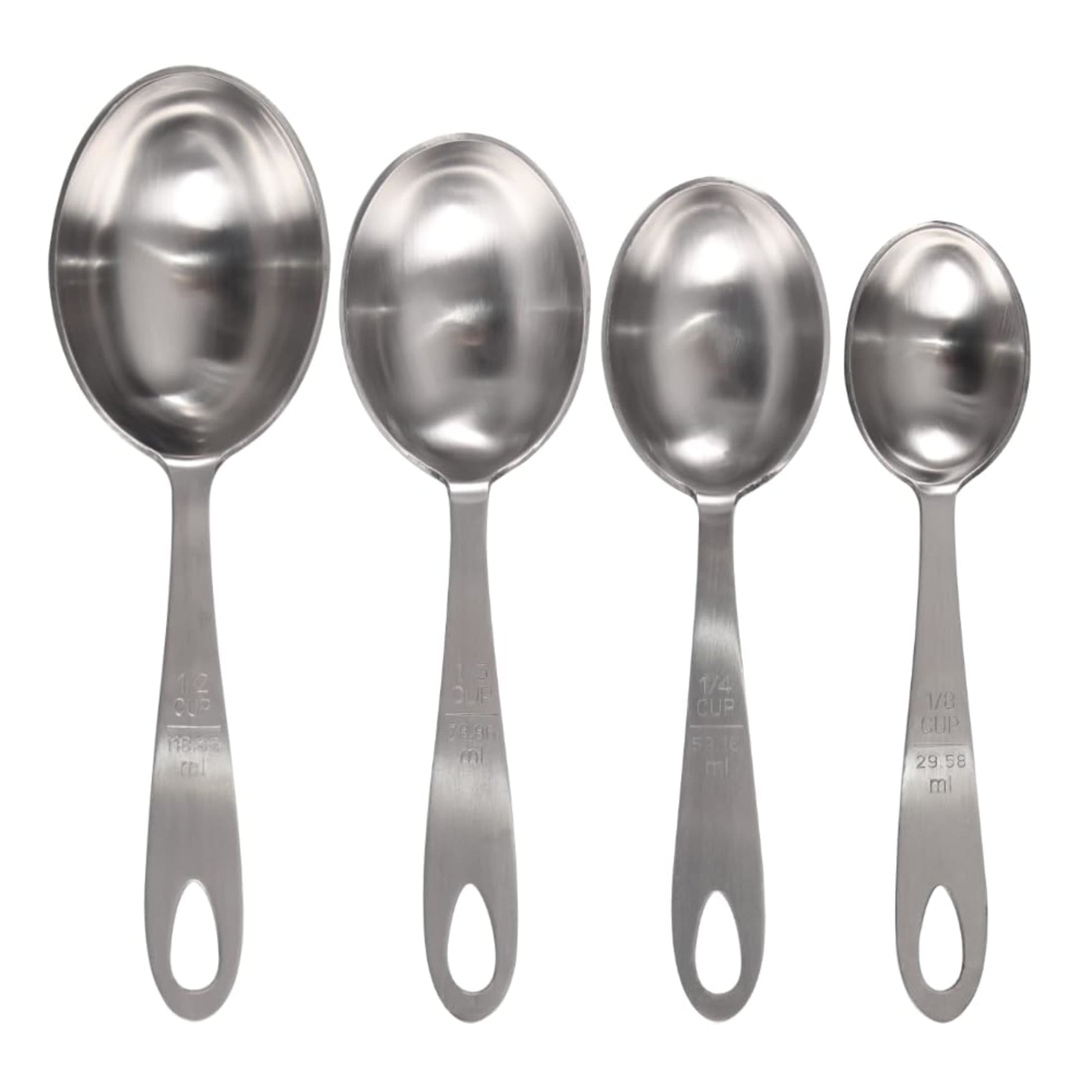 Lindy's 4-Pc Stainless Steel Measuring Scoop Set