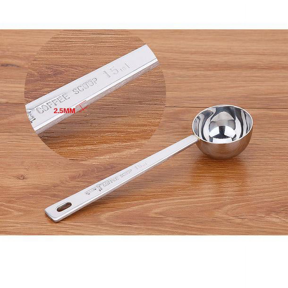 Household Items! WQQZJJ Kitchen Essentials Coffee Scoop, Stainless Steel 1 Table Spoon 15ML Gifts On Clearance