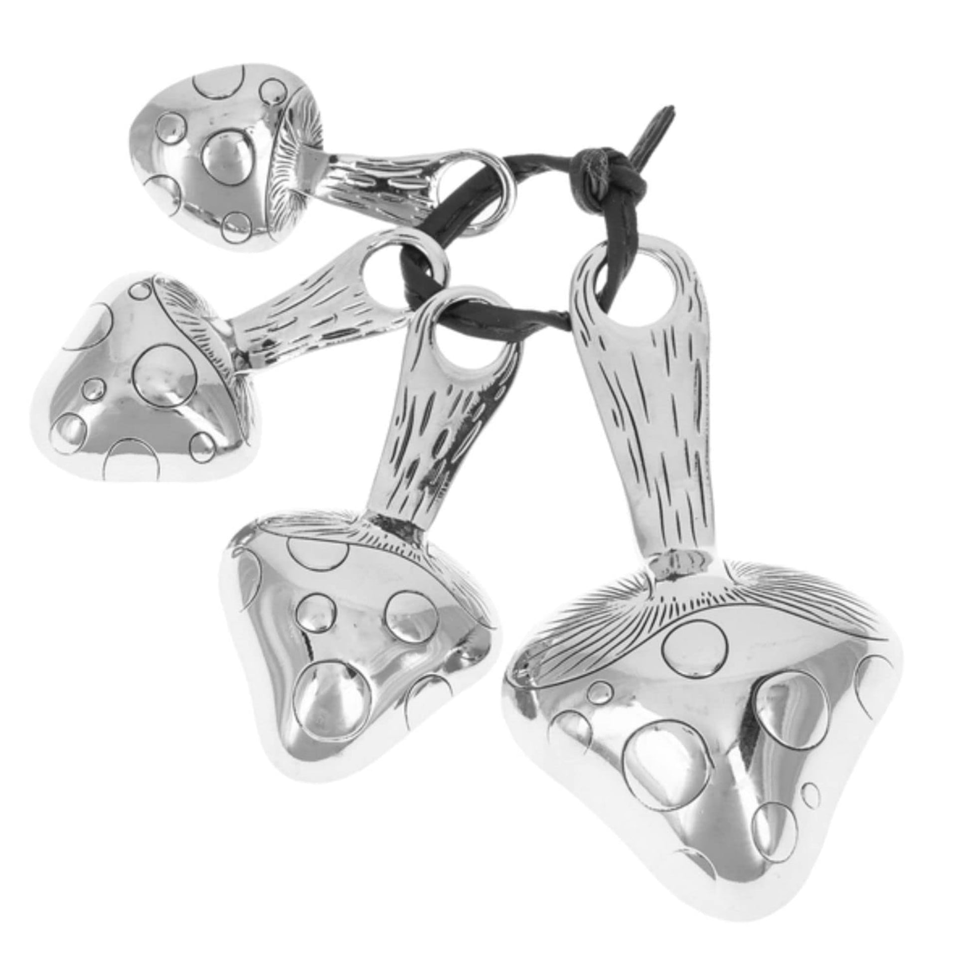 Ganz Measuring Spoons Without Color - Mushrooms (4 Piece Set).
