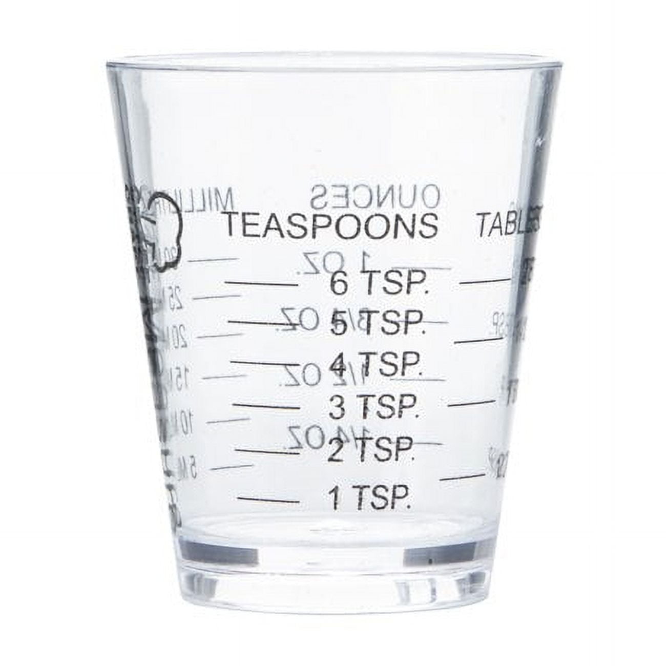 Chef Craft Measurer, 1-Ounce (Value 2-Pack)