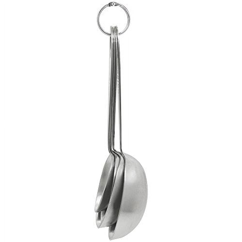 Lindy's MPC4 4-Piece Stainless Steel Measuring Scoop Set