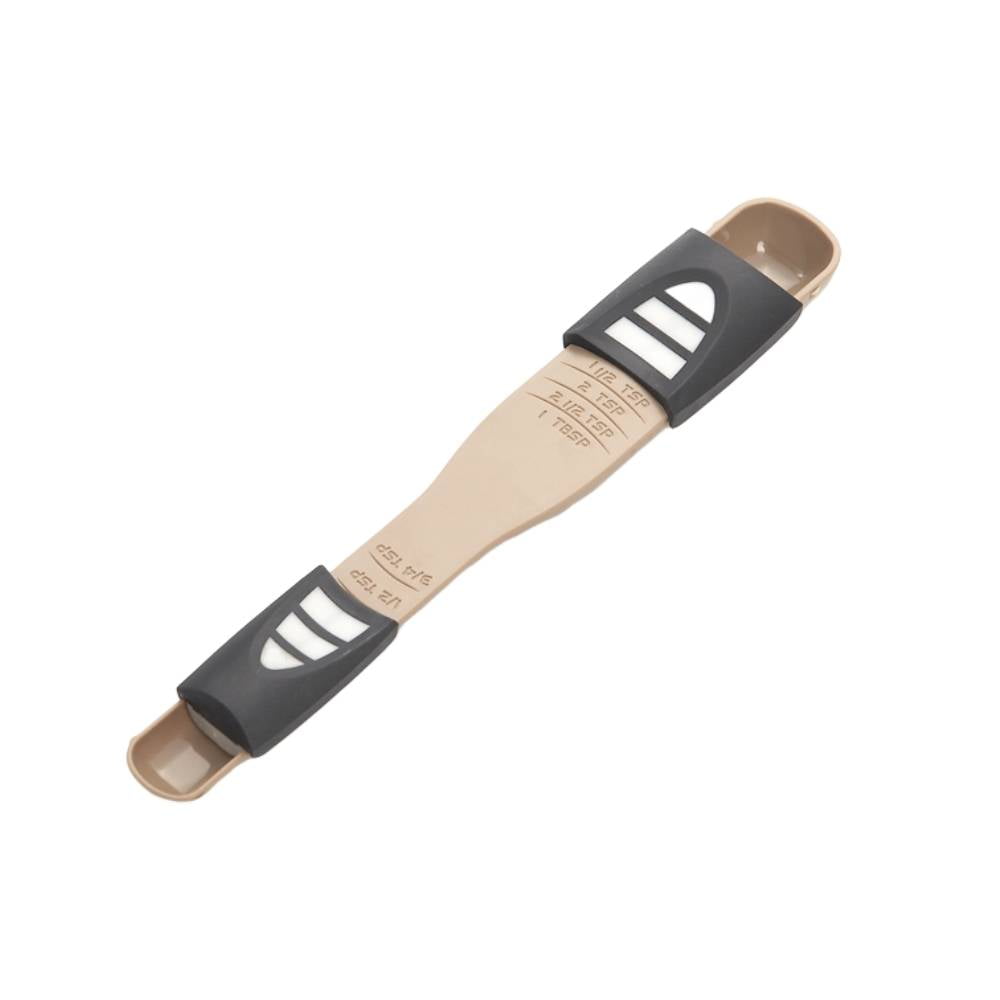 Adjustable Measuring Spoon, Measuring Spoon Double Scale Measuring Dry and Semi-Liquid for Kitchen Baking Tools Spices Double-Ended