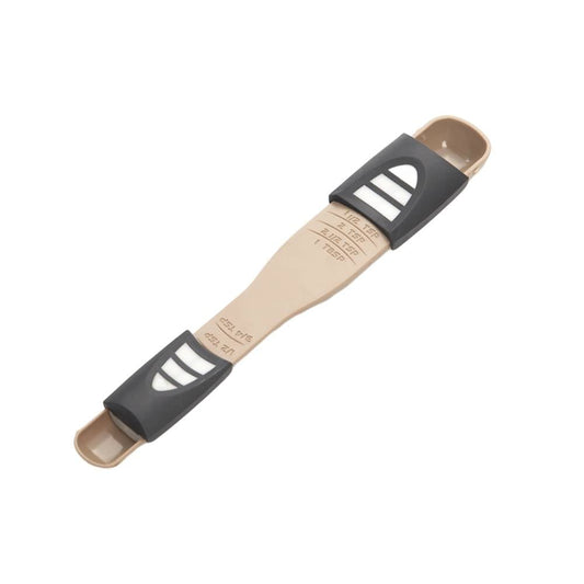 Adjustable Measuring Spoon, Measuring Spoon Double Scale Measuring Dry and Semi-Liquid for Kitchen Baking Tools Spices Double-Ended