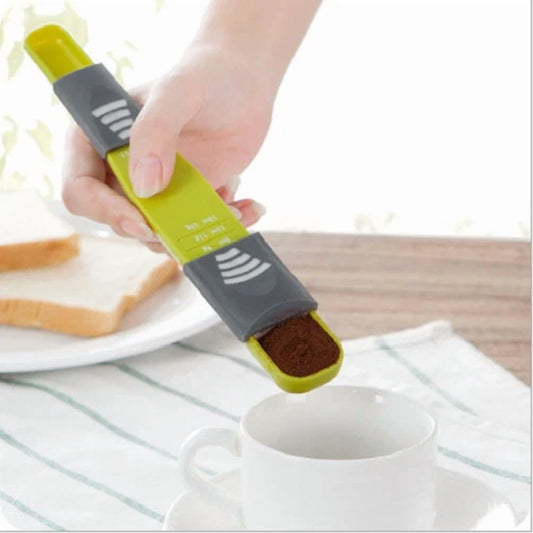 Adjustable Scale Measuring Spoons Cup Baking Tool Kitchen Accessories