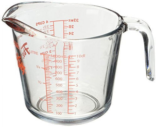 Anchor Hocking Measuring Cup, 4 Cup Capacity