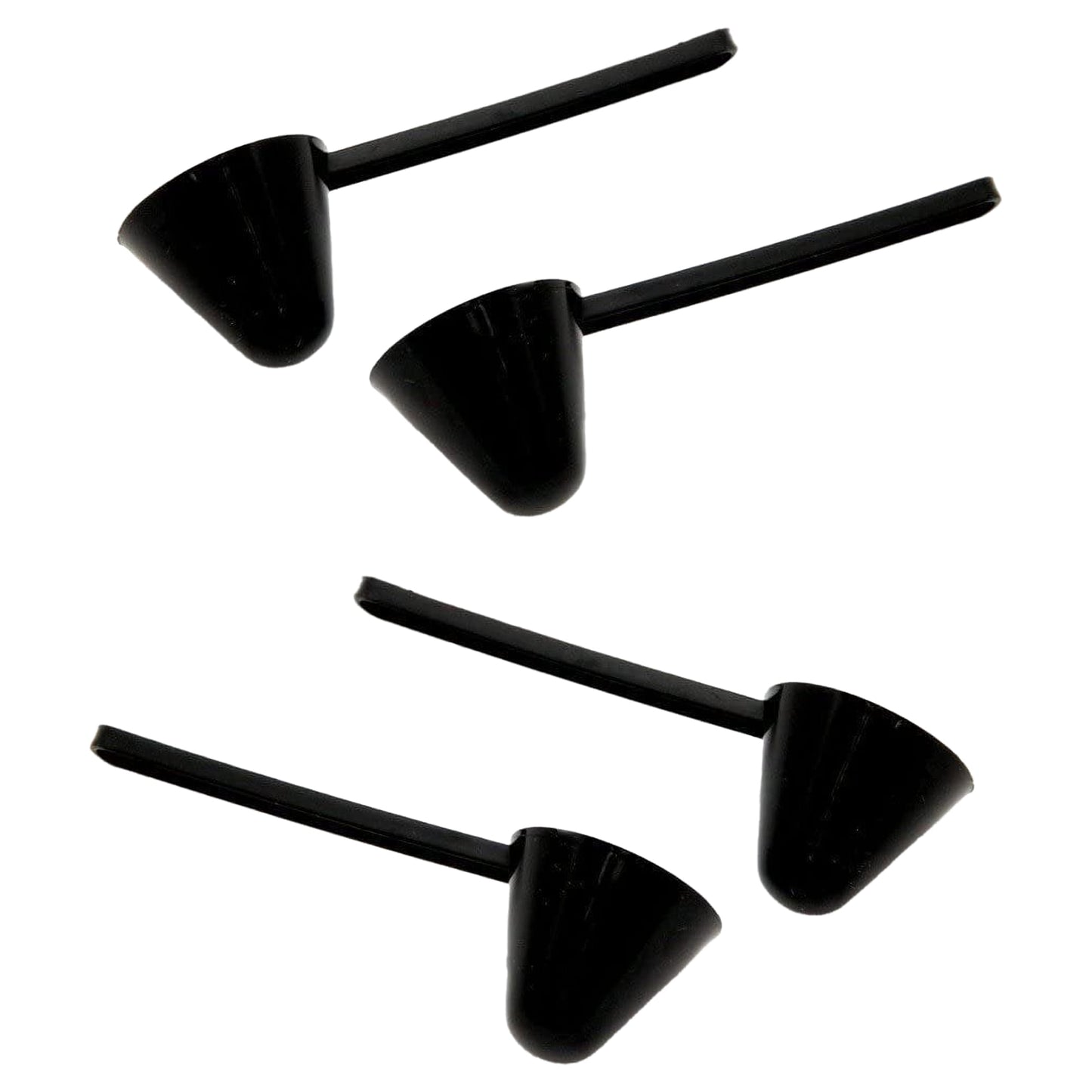 Chef Craft 4 Piece Perfect Coffee Measuring Spoon Scoop, Black