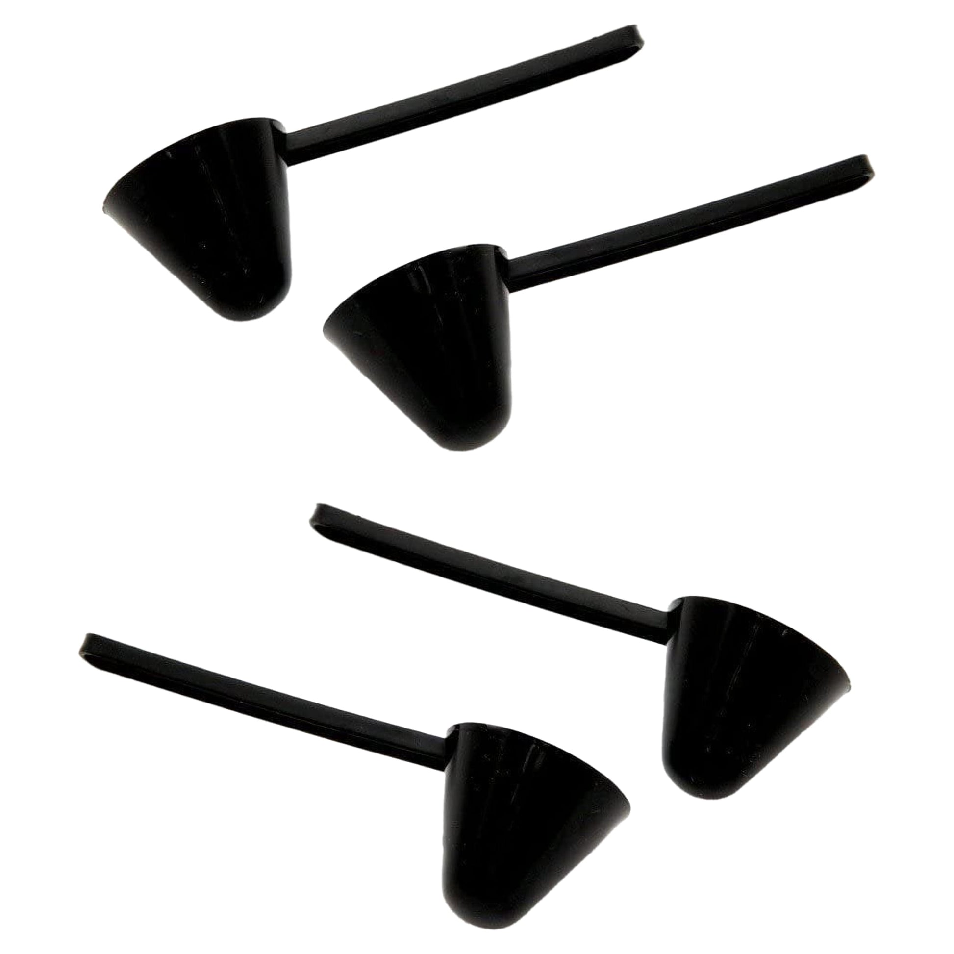Chef Craft 4 Piece Perfect Coffee Measuring Spoon Scoop, Black