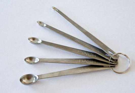 Libertyware Dash, Drop, Smidgen, Pinch, Tad Measuring Spoon Set