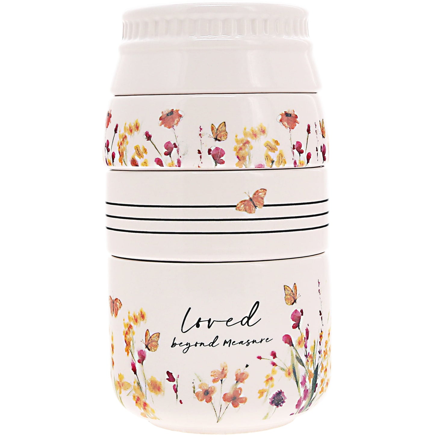 Loved - 6" x 3.25" Stackable Measuring Cups