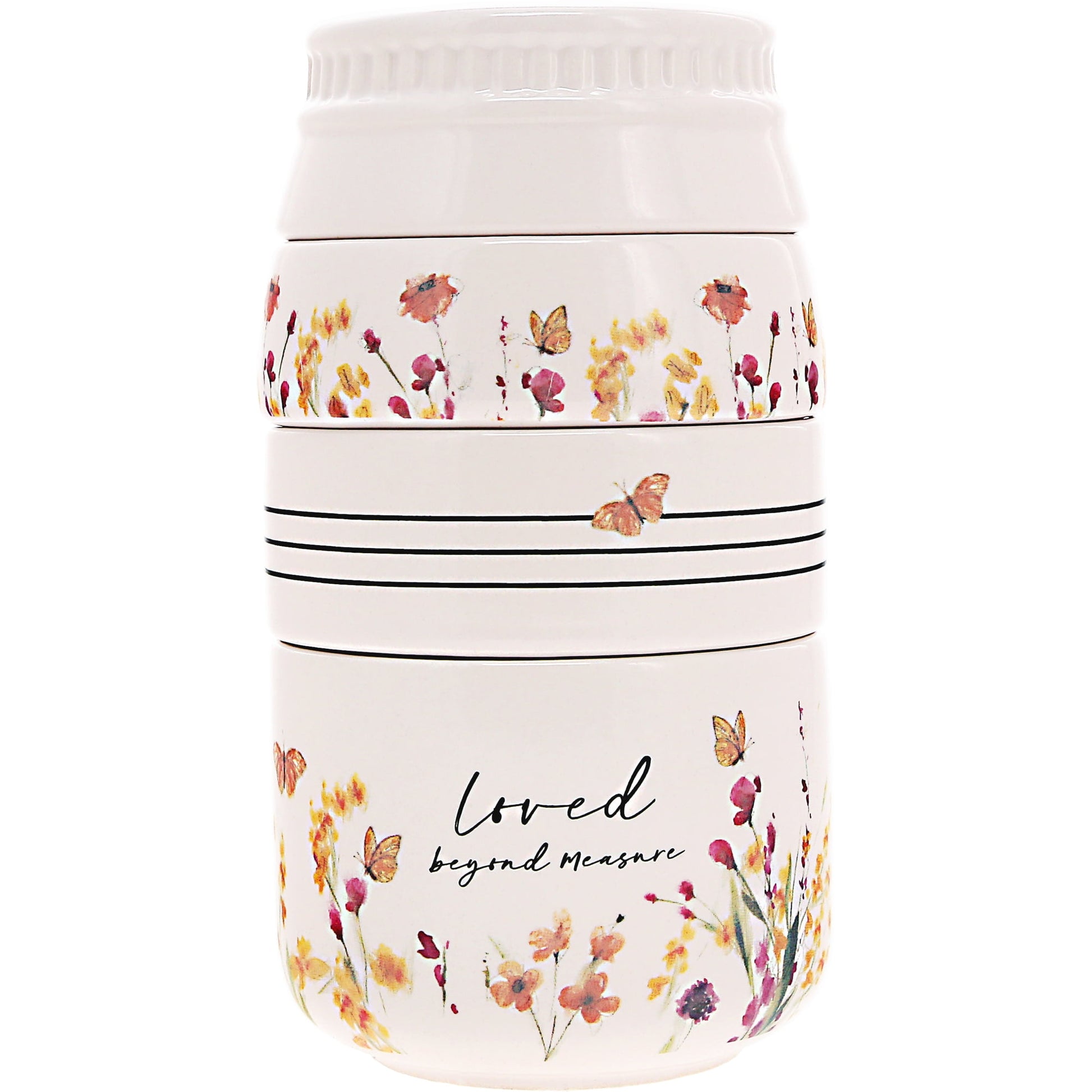 Loved - 6" x 3.25" Stackable Measuring Cups