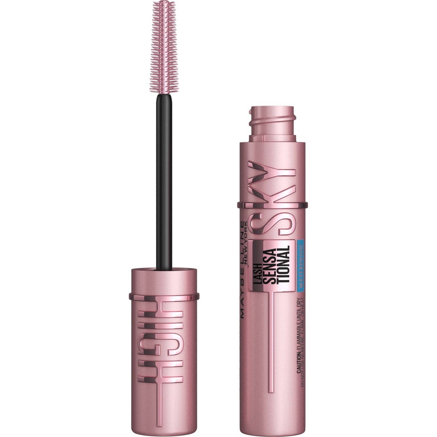 Maybelline Lash Sensational Sky High Washable Mascara, True Brown