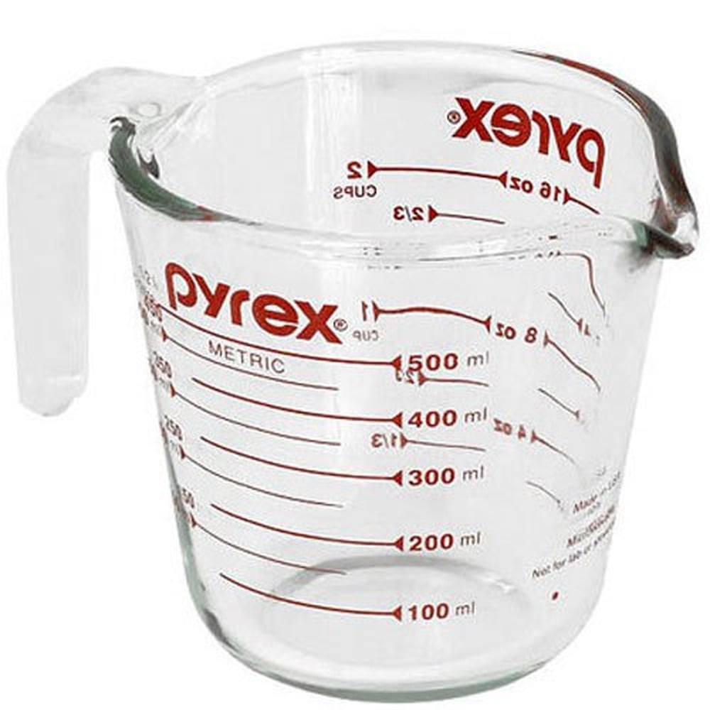 Pyrex Prepware 2-Cup Glass Measuring Cup (Pack of 3)