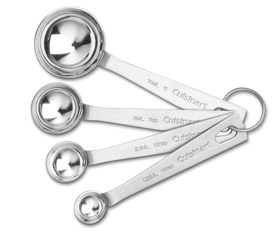 Cuisinart Non-Handled Stainless Steel Measuring Spoons