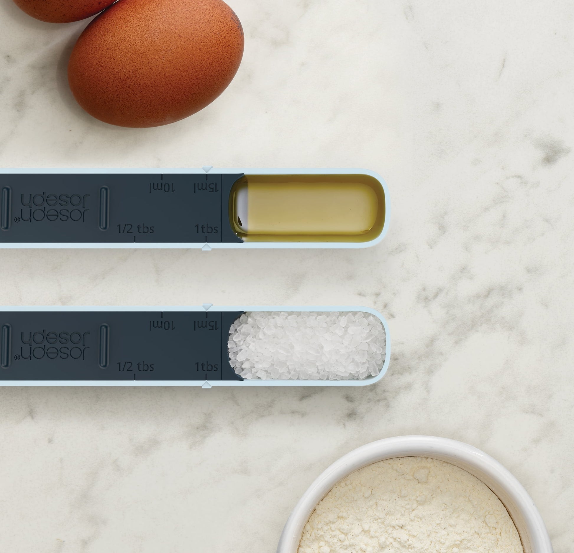 Joseph Joseph Measure-Up Adjustable Measuring Spoon, Measures from 1/4 Tsp to 1 Tbsp