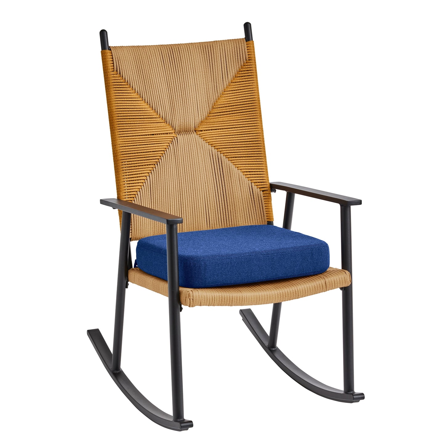 Better Homes & Gardens 19" x 18" Premium Navy Outdoor Seat Cushion