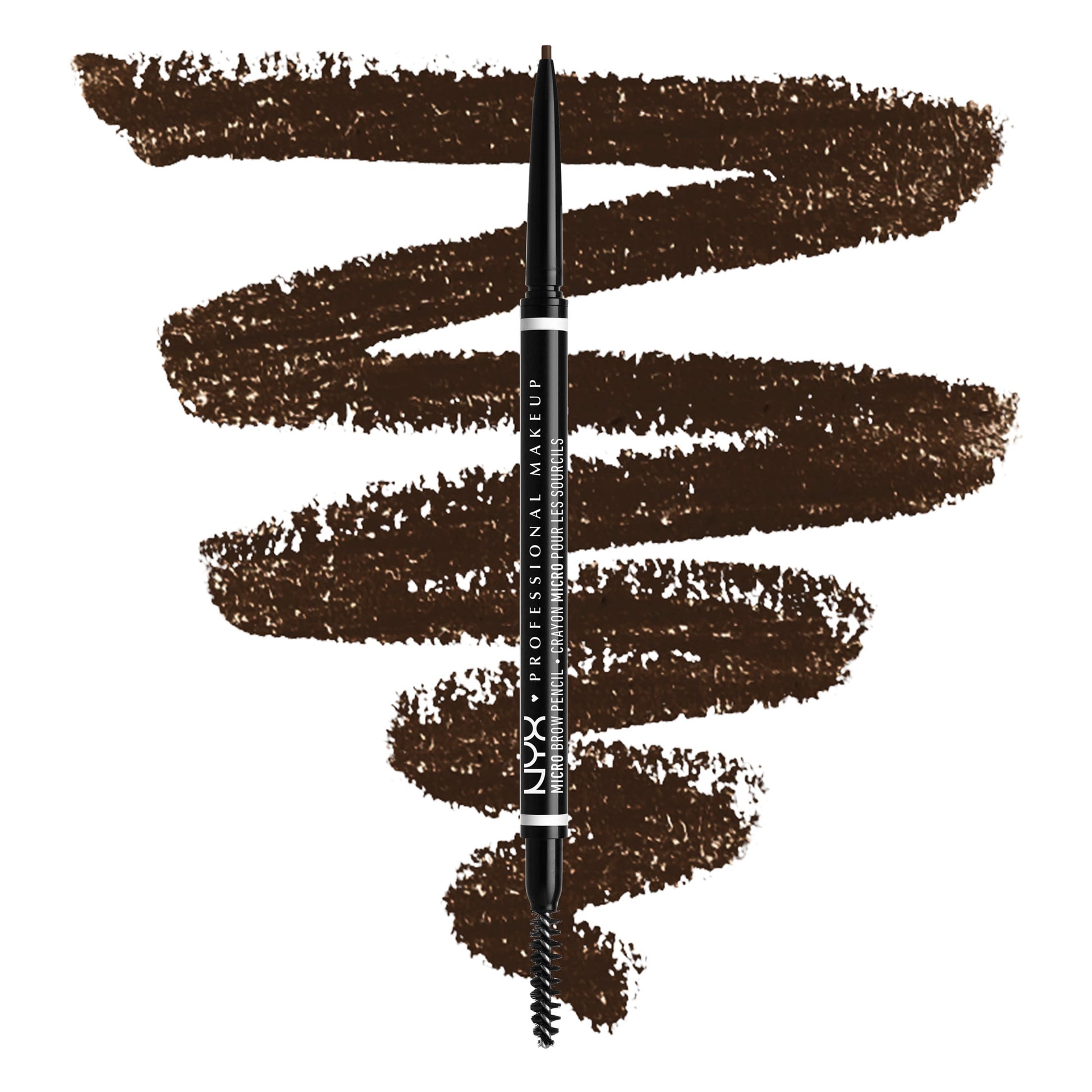 NYX Professional Makeup Micro Vegan EyeBrow Pencil, Espresso, 0.003 oz