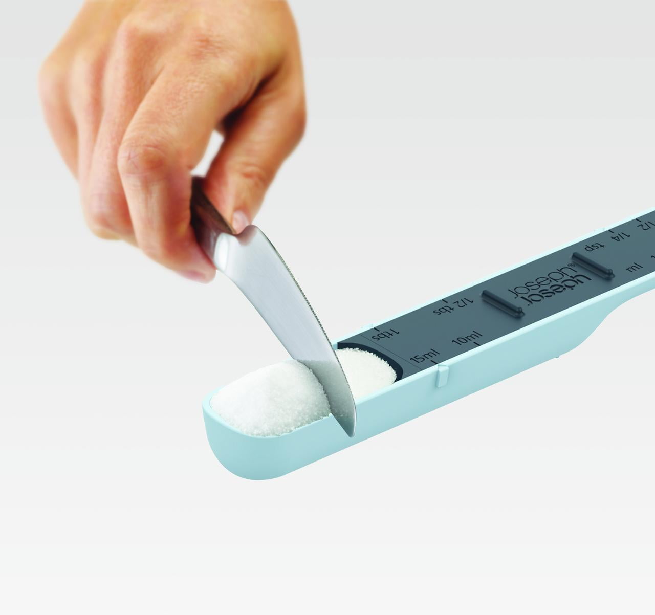 Joseph Joseph Measure-Up Adjustable Measuring Spoon, Measures from 1/4 Tsp to 1 Tbsp