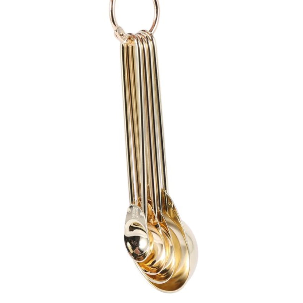 8Pcs Kitchen Stainless Steel Measuring Cups Spoons Engraved Mirror Polished Measurements for Baking Cooking Measuring Dry Liquid Ingredients Mixing Food Processing