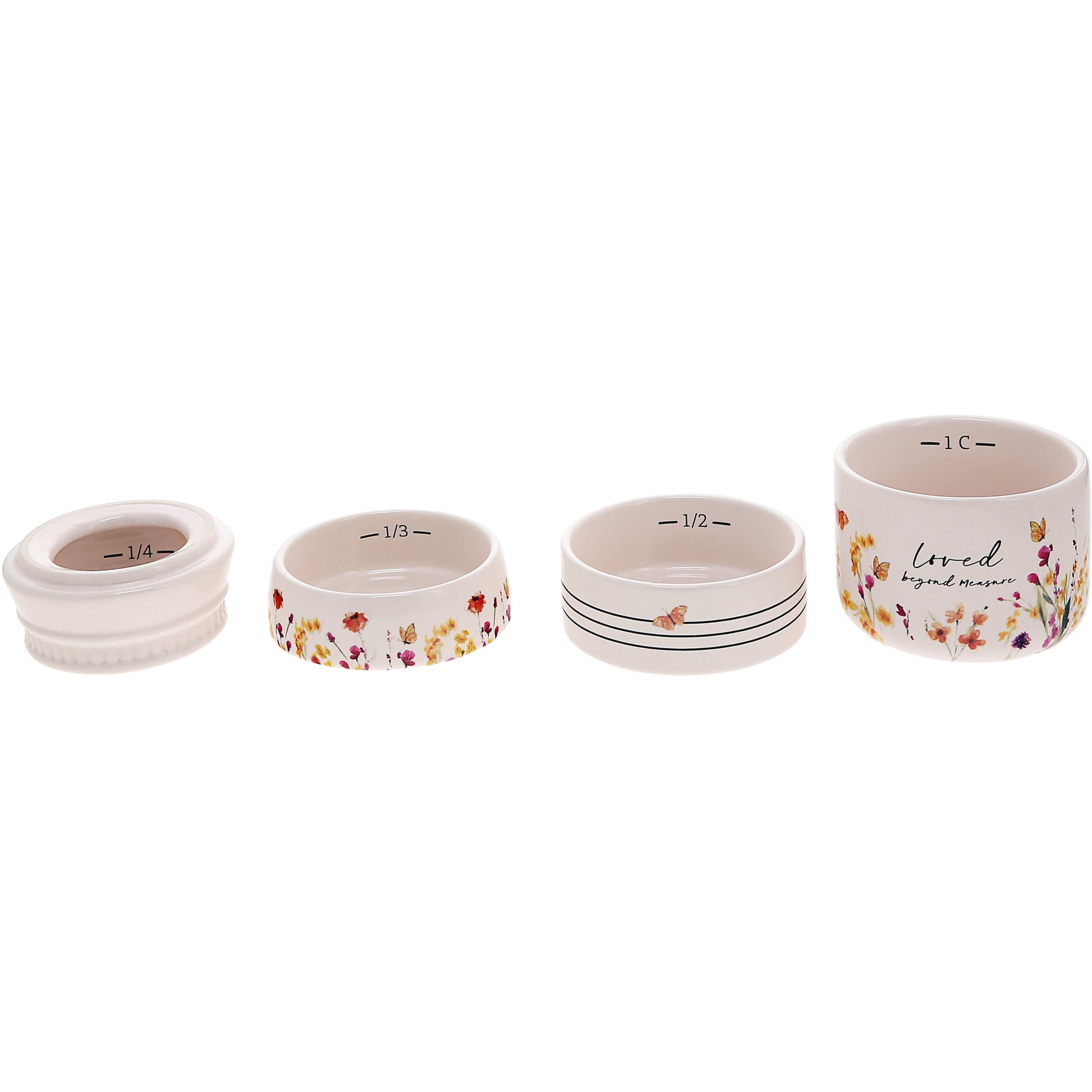 Loved - 6" x 3.25" Stackable Measuring Cups