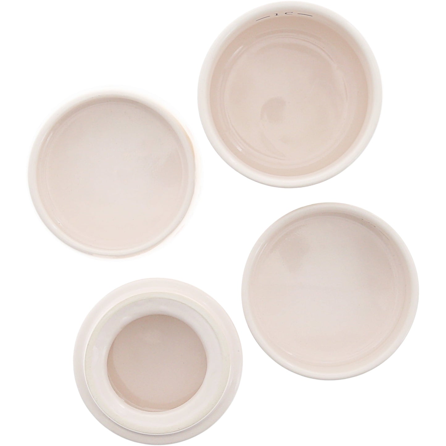 Loved - 6" x 3.25" Stackable Measuring Cups