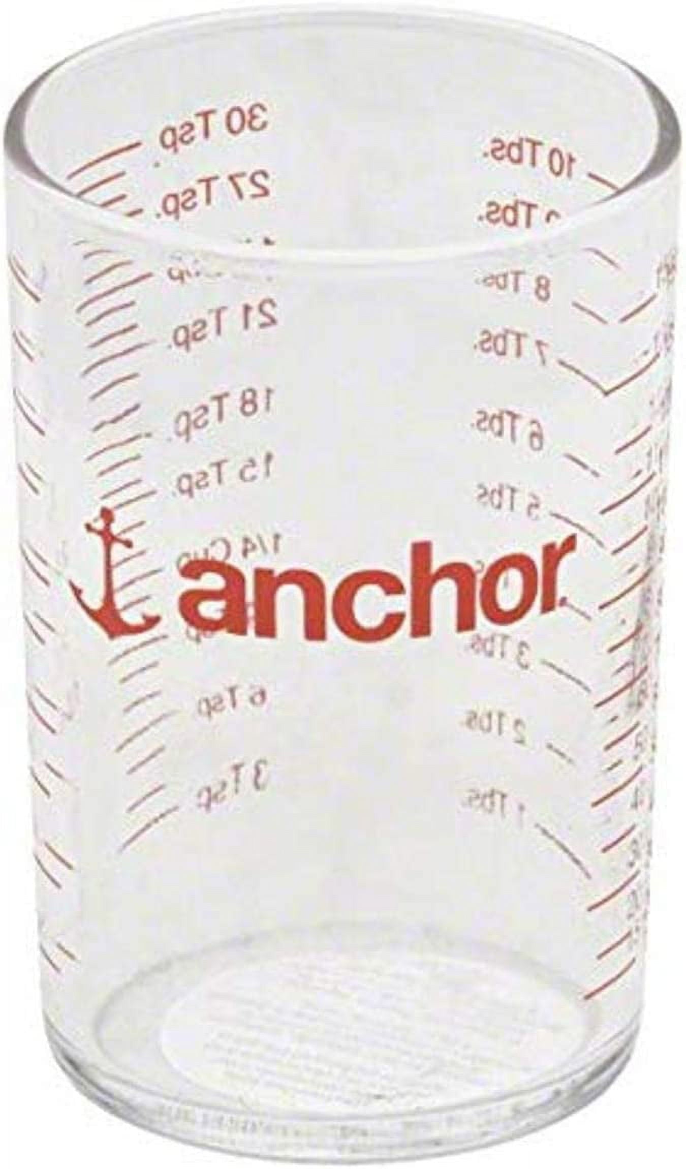 Anchor Hocking 91016l12 5 Oz Glass Measuring Glass (Pack of 2)