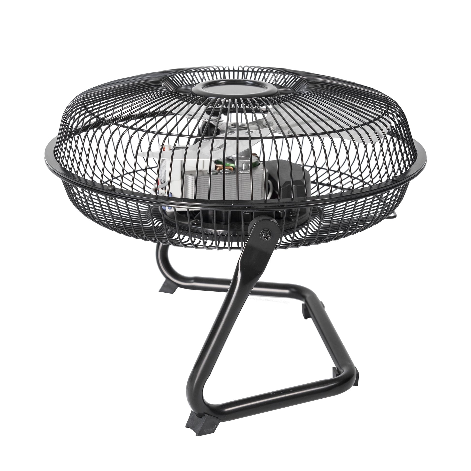 Mainstays 9" 3-Speed High Velocity Wall Mountable Black New Floor Fan